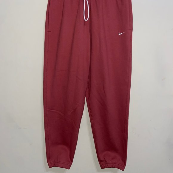 Nike Nikelab NRG Solo Swoosh Fleece Pants Canyon Rust Mens CW5460-691 NEW - Picture 2 of 13